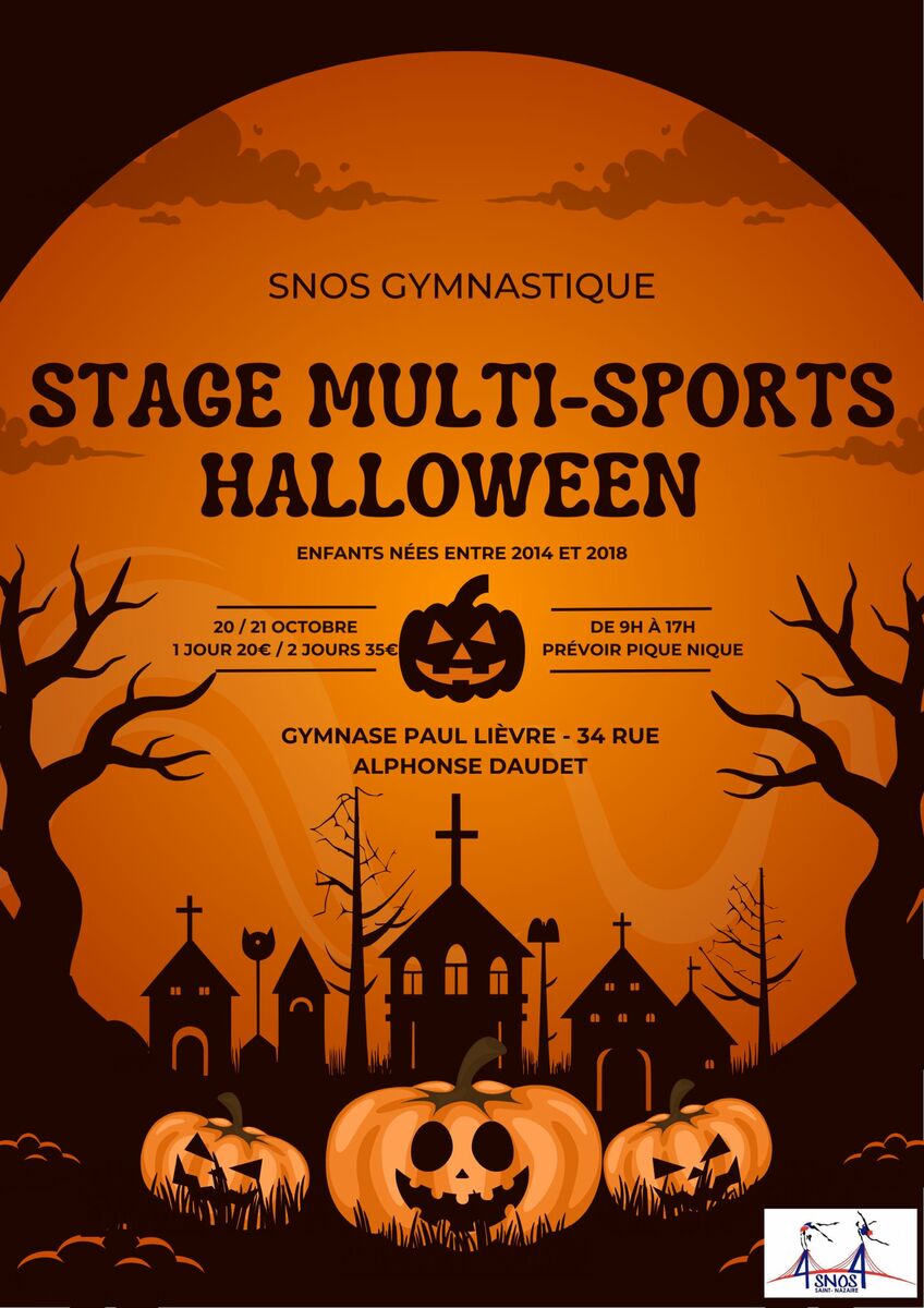 Stage multi sports Halloween