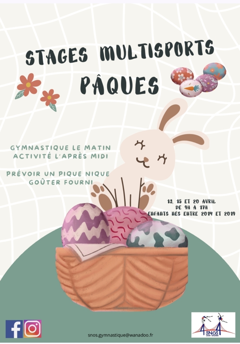 Stage multisports Pâques