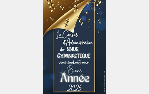 Bonne Année 2025 !