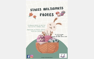 Stage multisports Pâques