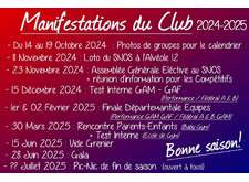 Manifestations du club