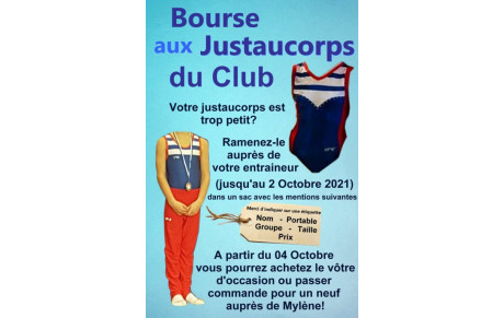 Justaucorps trop petit ?